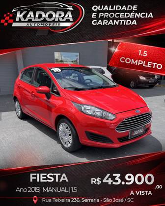 FORD FIESTA 1.5 SE HATCH 16V FLEX 4P MANUAL FORD FIESTA 1.5 SE HATCH 16V FLEX 4P MANUAL